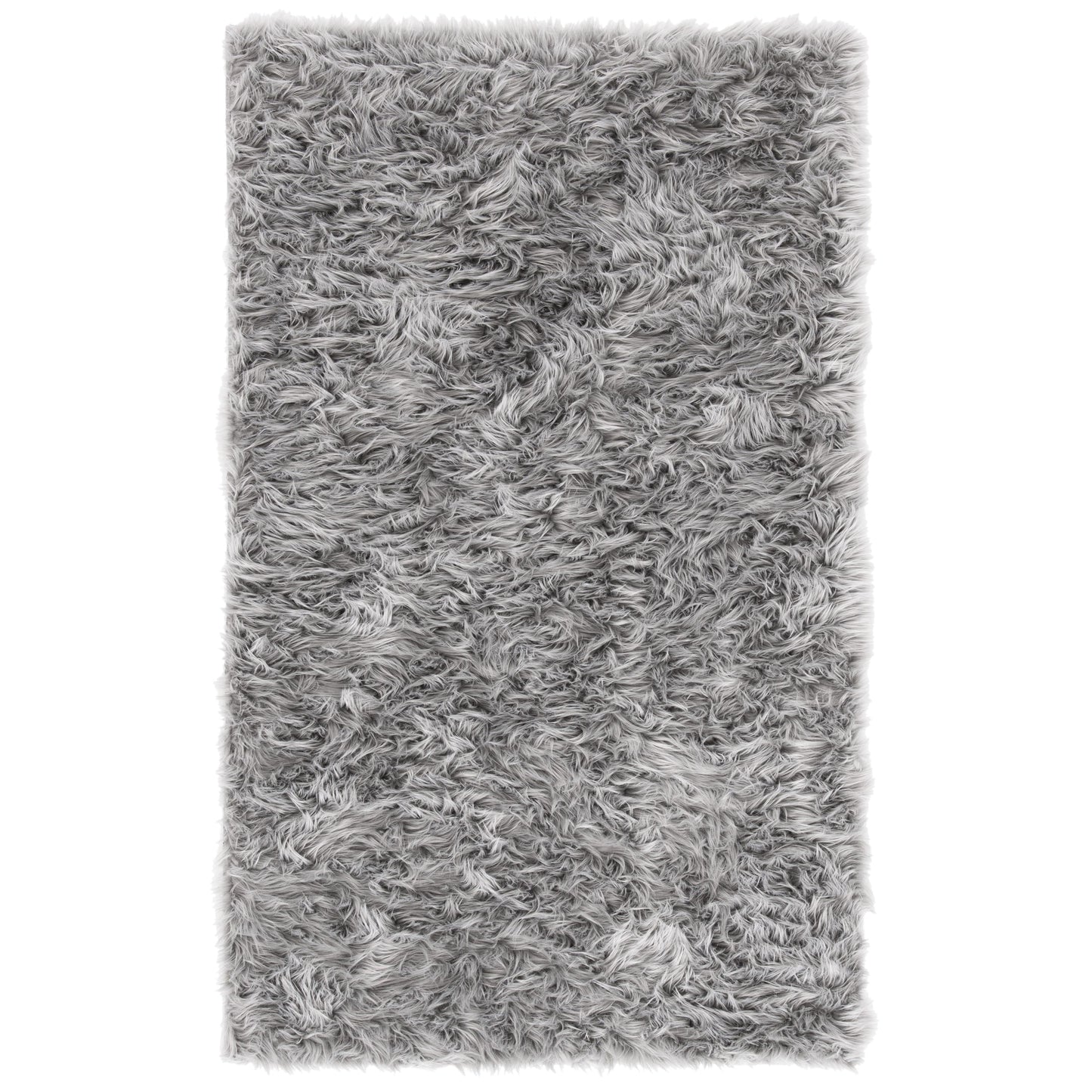 Tapis SAFAVIEH en fausse peau de mouton soyeuse, épaisseur 6 cm