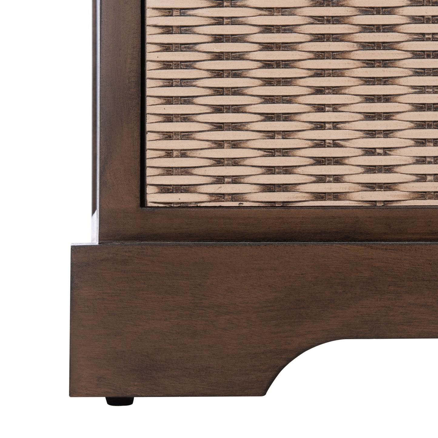 Banc de rangement SAFAVIEH Fiorello à 3 tiroirs avec coussin - 120 cm (L) x 38 cm (l) x 48 cm (H)