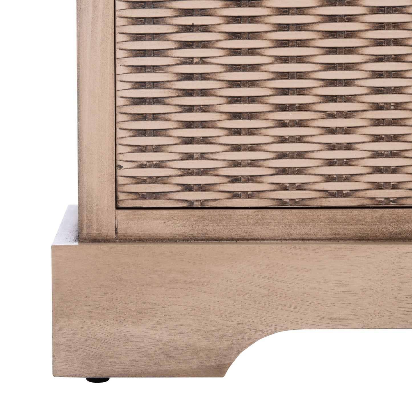 Banc de rangement SAFAVIEH Fiorello à 3 tiroirs avec coussin - 120 cm (L) x 38 cm (l) x 48 cm (H)