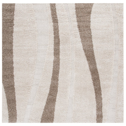 Tapis SAFAVIEH Florida Shag Ariola Stripe de 3 cm d'épaisseur