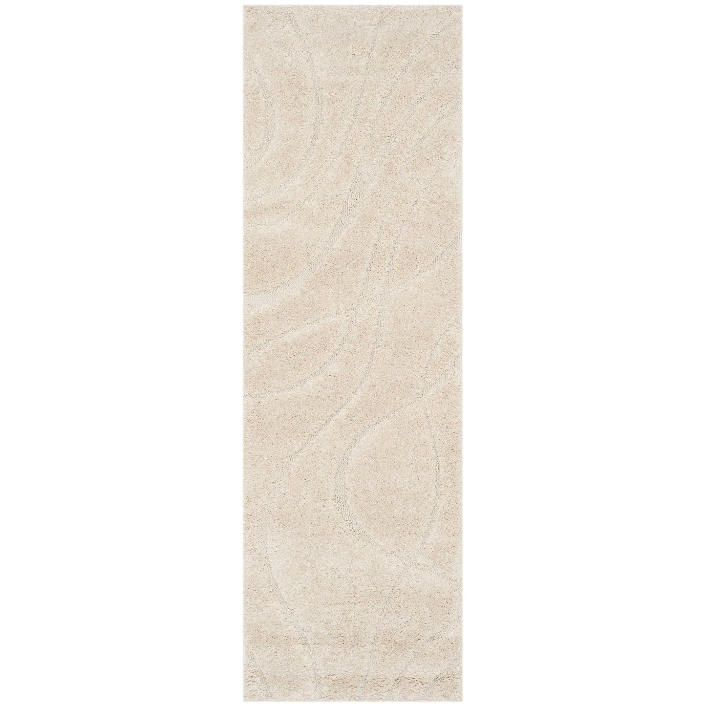 Tapis SAFAVIEH Florida Shag Staka Abstract Waves de 3 cm d'épaisseur