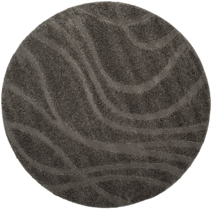 Tapis SAFAVIEH Florida Shag Staka Abstract Waves de 3 cm d'épaisseur
