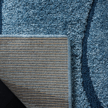 Tapis SAFAVIEH Florida Shag Staka Abstract Waves de 3 cm d'épaisseur