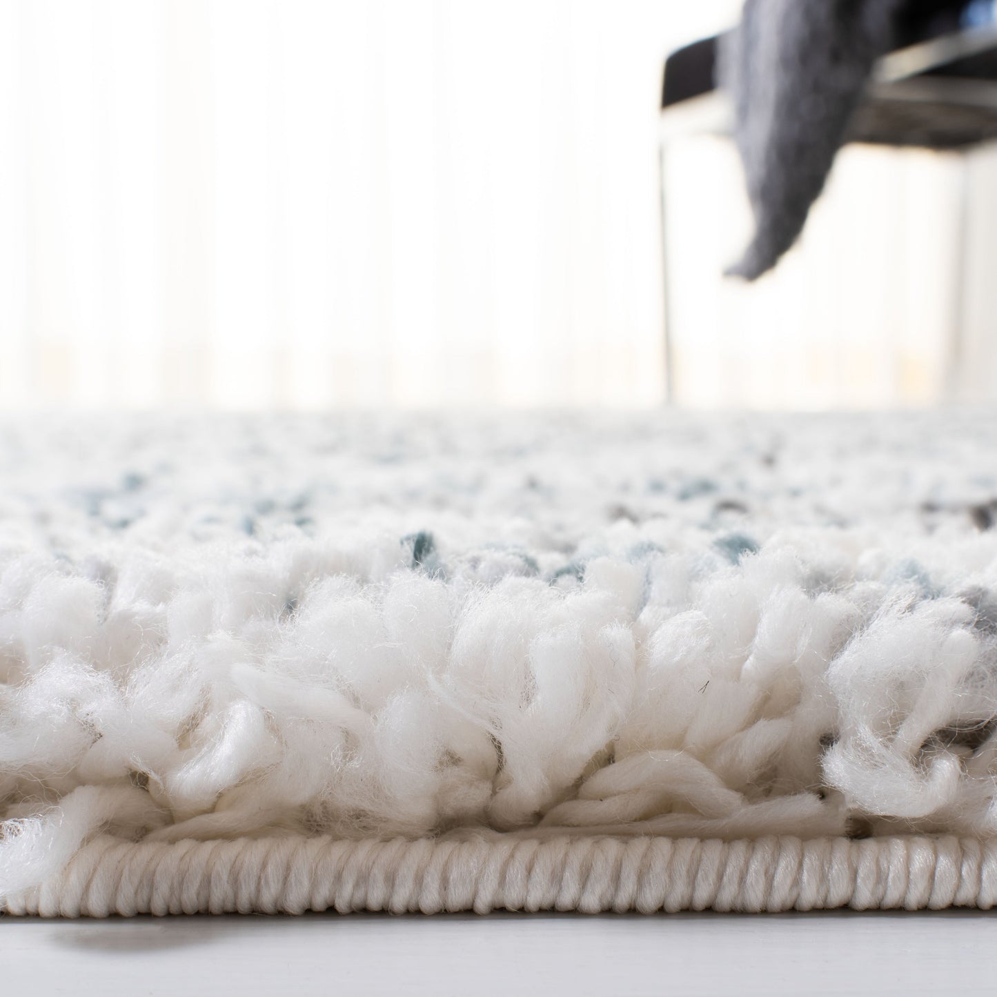 Tapis SAFAVIEH Fontana Shag Fatema Moderne Abstrait 5 cm d'épaisseur