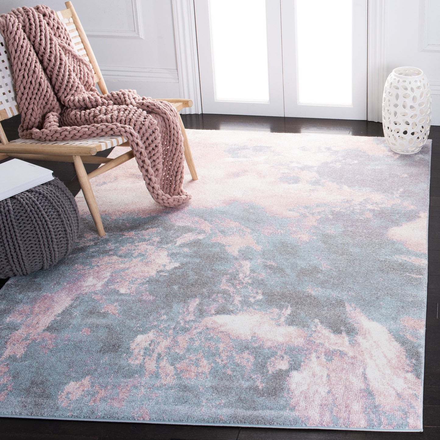 Tapis abstrait moderne SAFAVIEH Glacier Beno