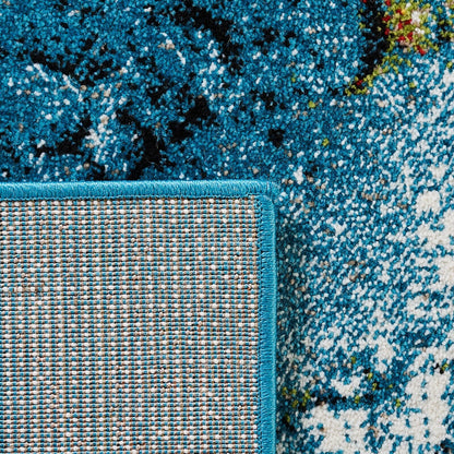 SAFAVIEH Tapis abstrait moderne Glacier Bertille