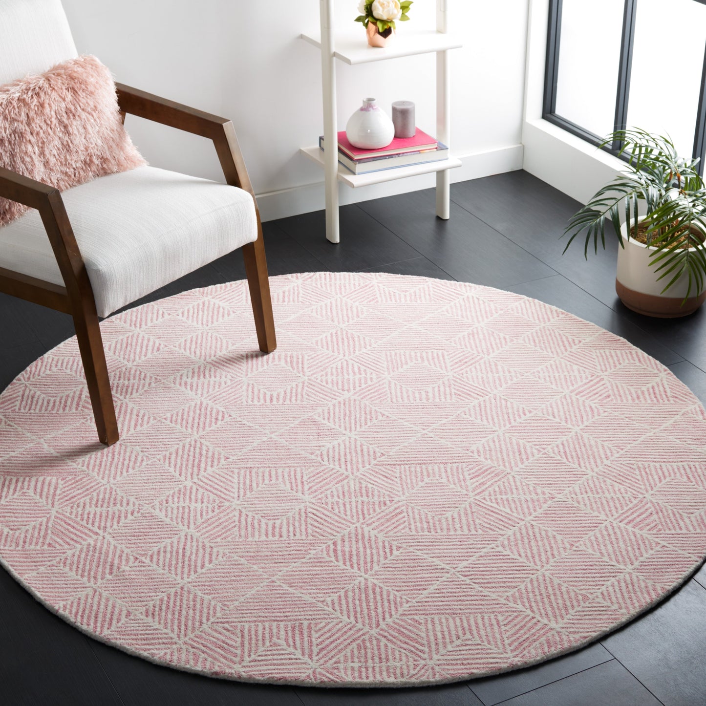 Tapis moderne en laine SAFAVIEH fait main, abstrait, Harmonna