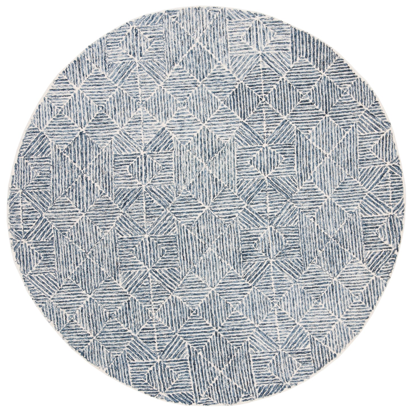 Tapis moderne en laine SAFAVIEH fait main, abstrait, Harmonna
