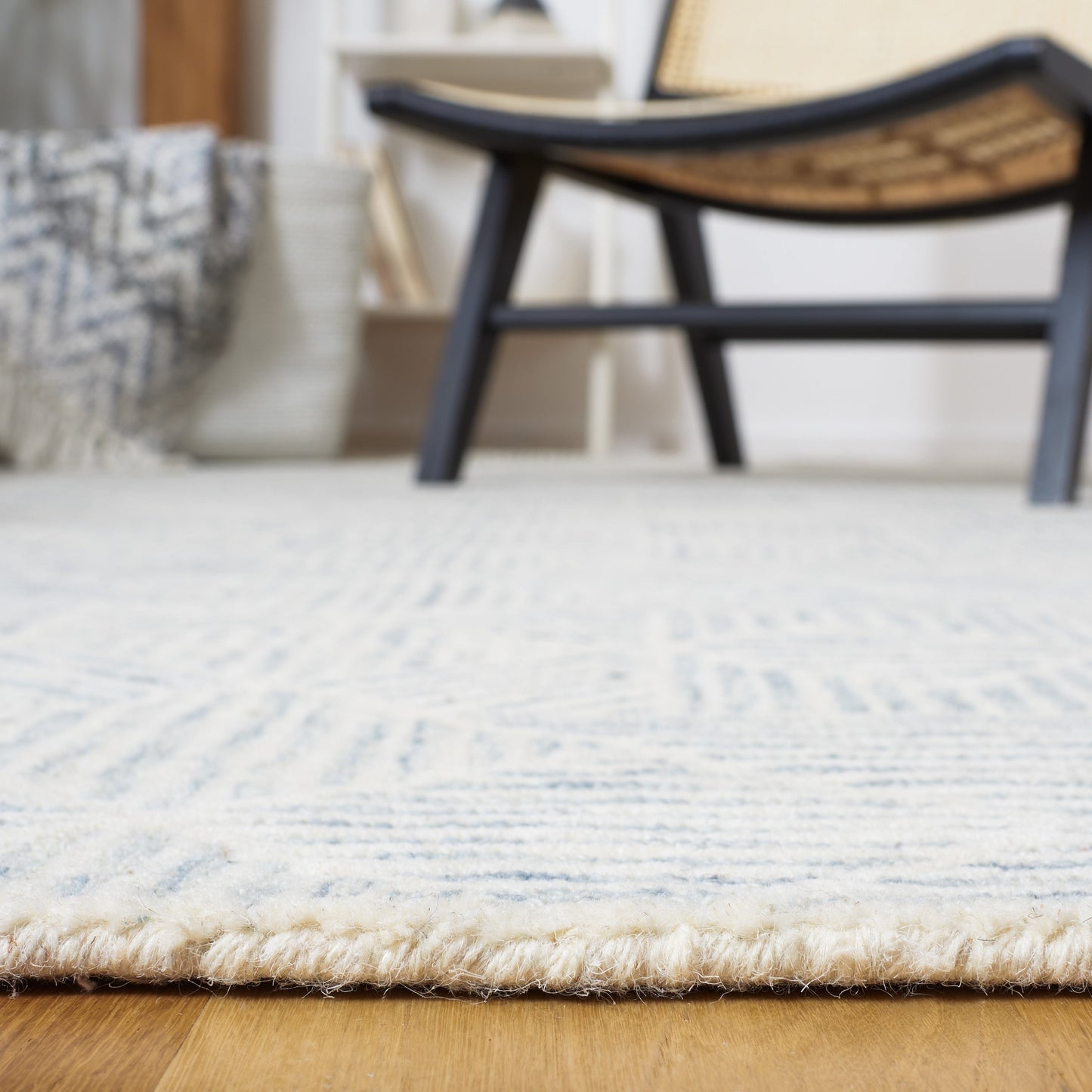 Tapis moderne en laine SAFAVIEH fait main, abstrait, Harmonna