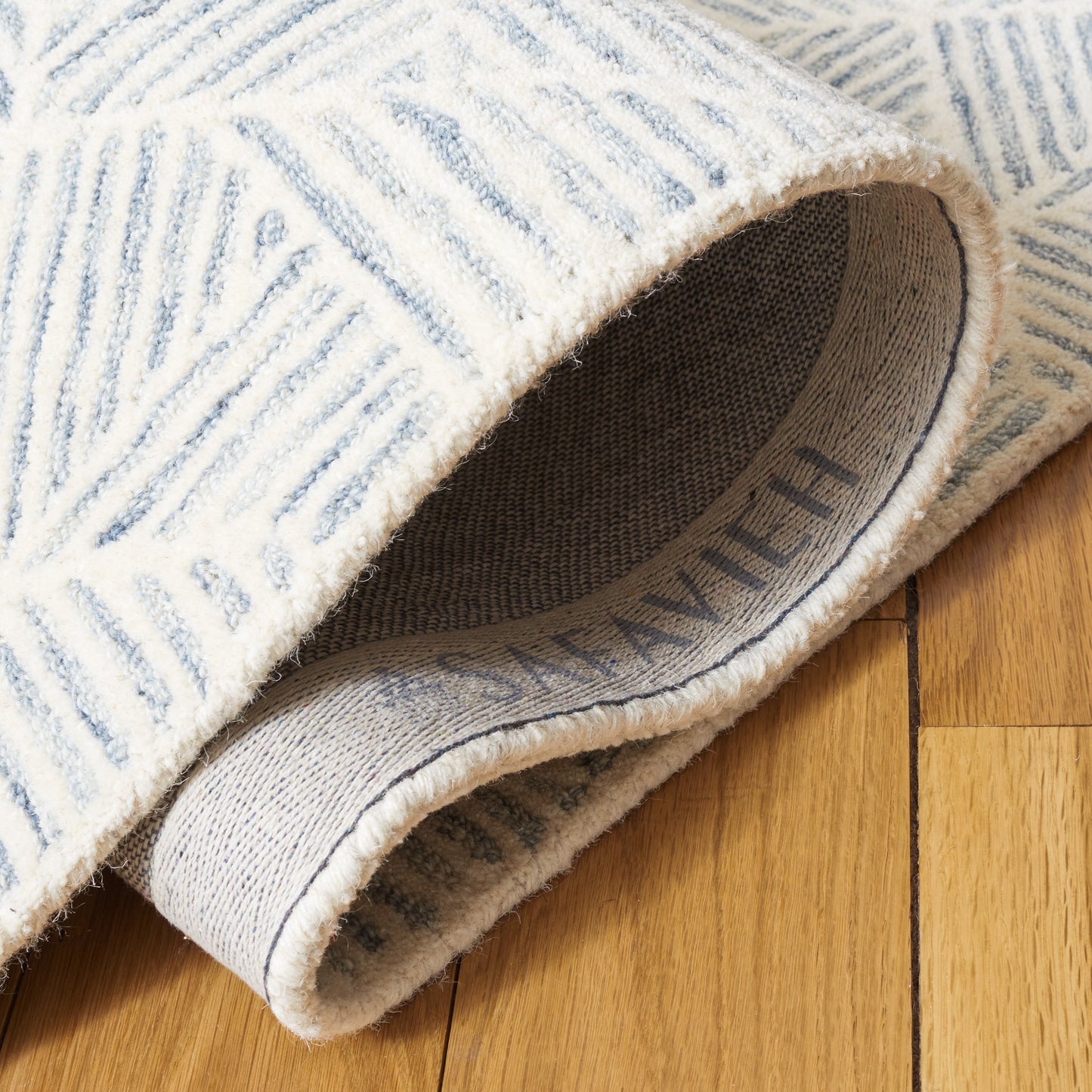 Tapis moderne en laine SAFAVIEH fait main, abstrait, Harmonna