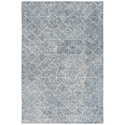 Tapis moderne en laine SAFAVIEH fait main, abstrait, Harmonna