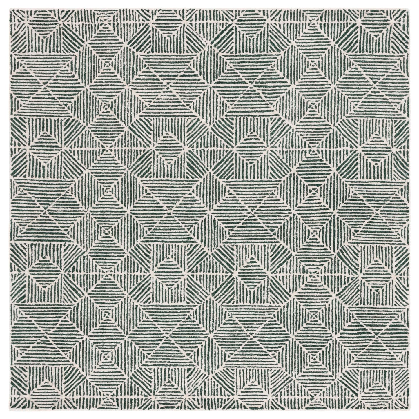 Tapis moderne en laine SAFAVIEH fait main, abstrait, Harmonna