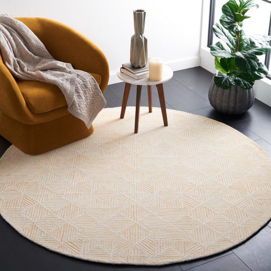 Tapis moderne en laine SAFAVIEH fait main, abstrait, Harmonna