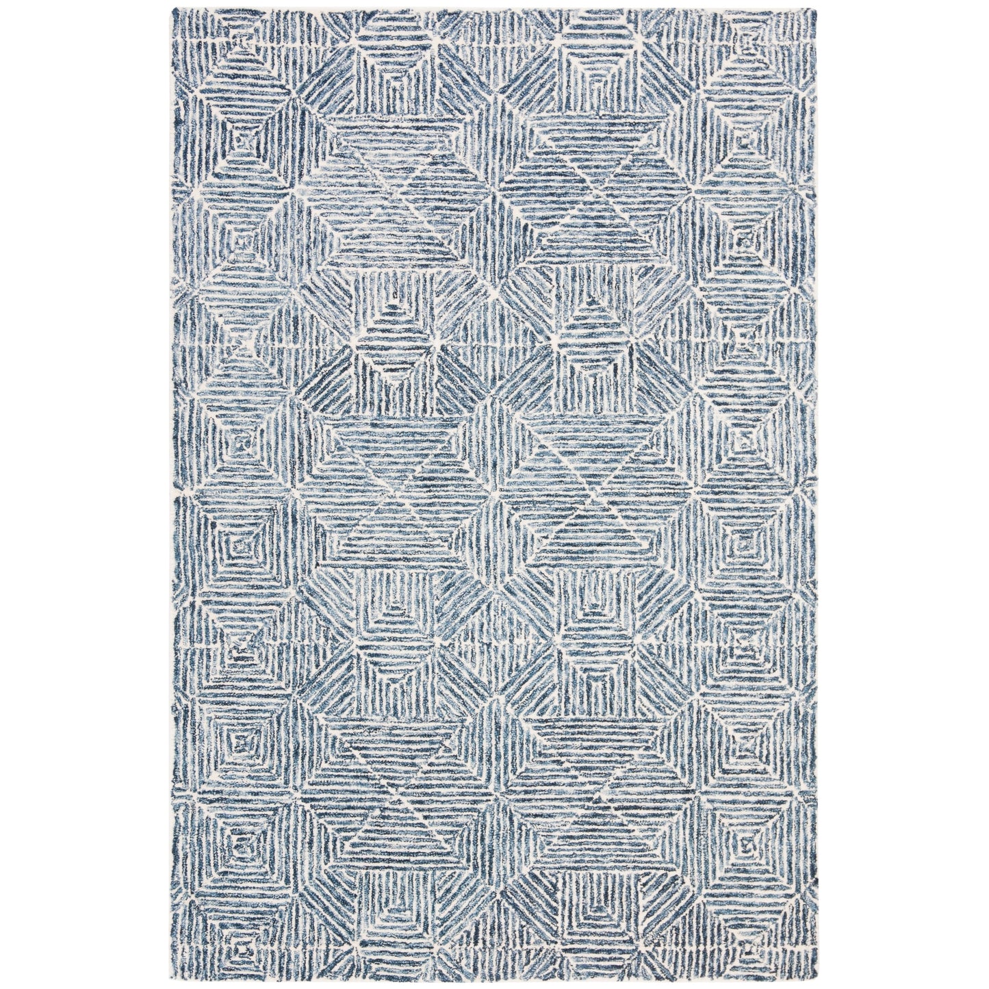 Tapis moderne en laine SAFAVIEH fait main, abstrait, Harmonna