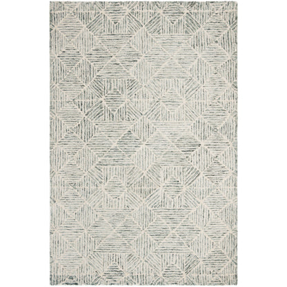 Tapis moderne en laine SAFAVIEH fait main, abstrait, Harmonna