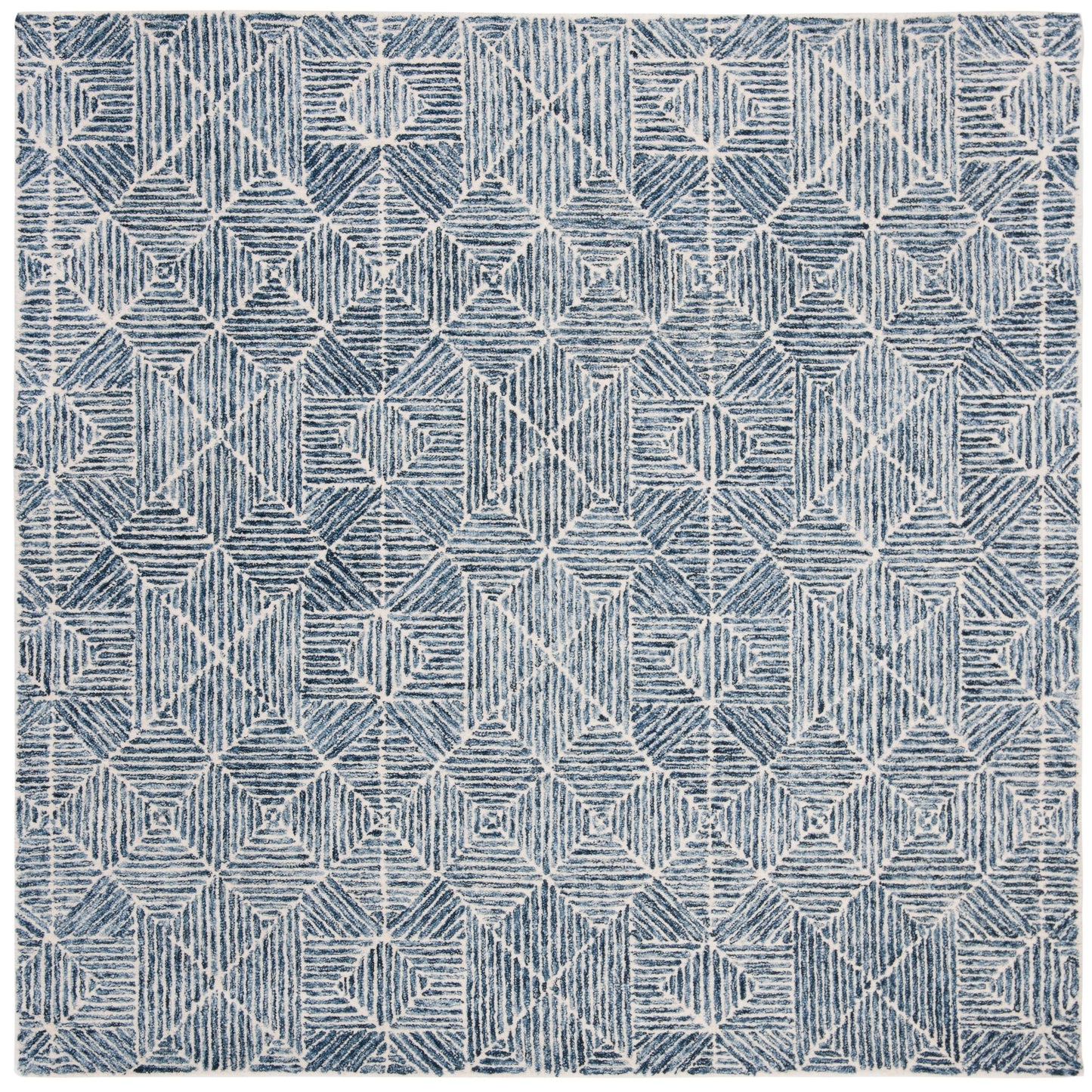 Tapis moderne en laine SAFAVIEH fait main, abstrait, Harmonna