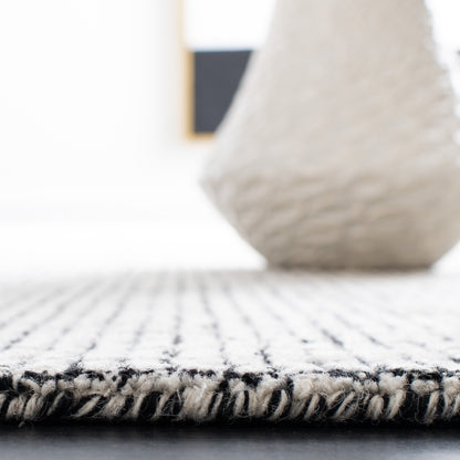 Tapis moderne en viscose SAFAVIEH fait main, abstrait, Marikka