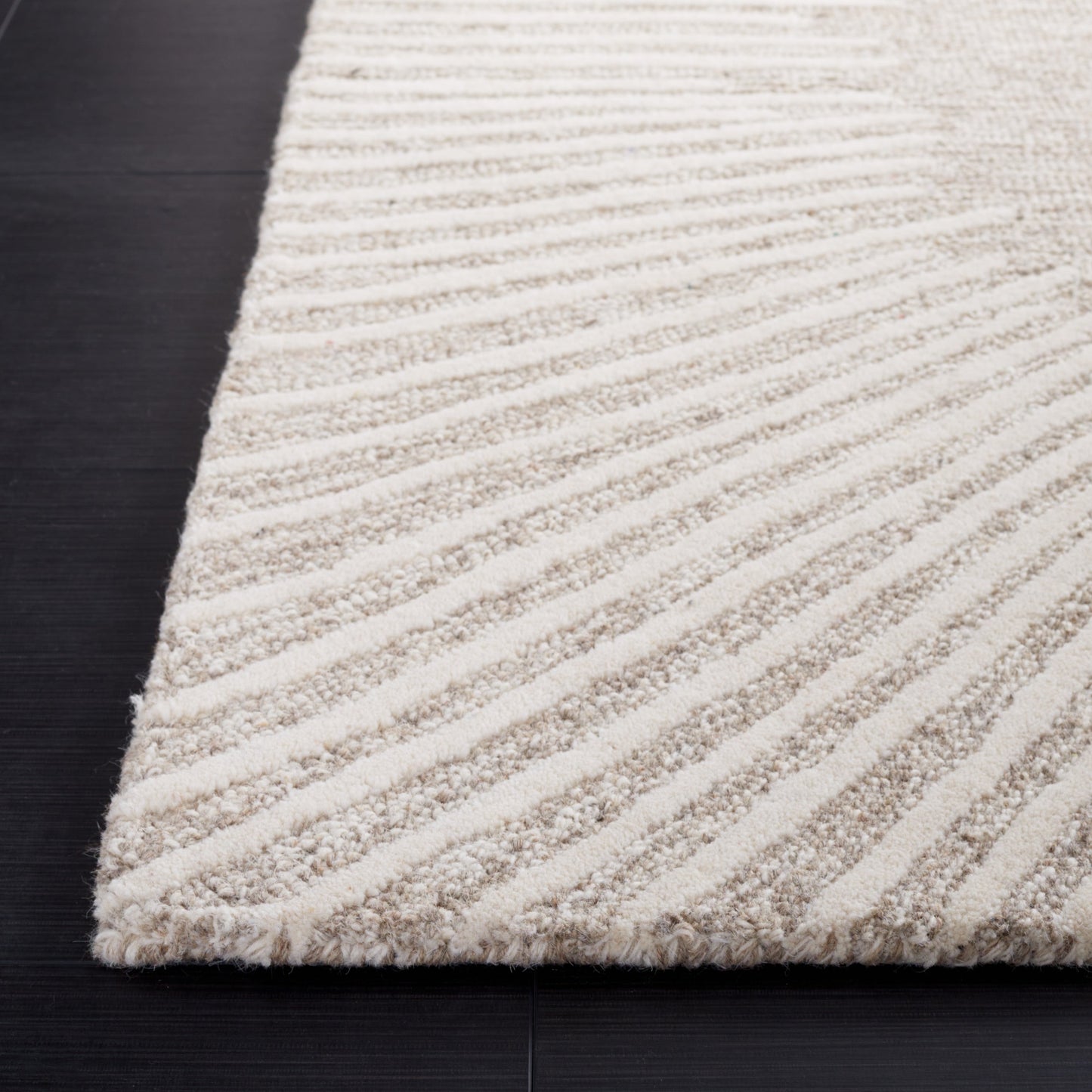 Tapis moderne en laine abstrait Sofoula fait main SAFAVIEH