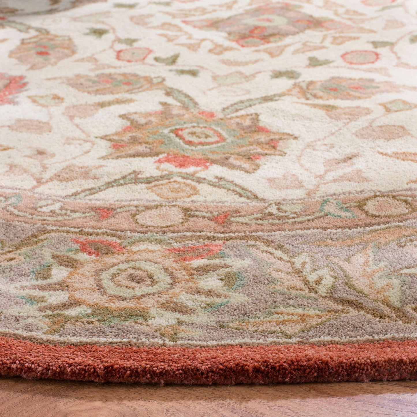 Tapis oriental traditionnel SAFAVIEH en laine filée à la main, Anatolie Renelle, fait main