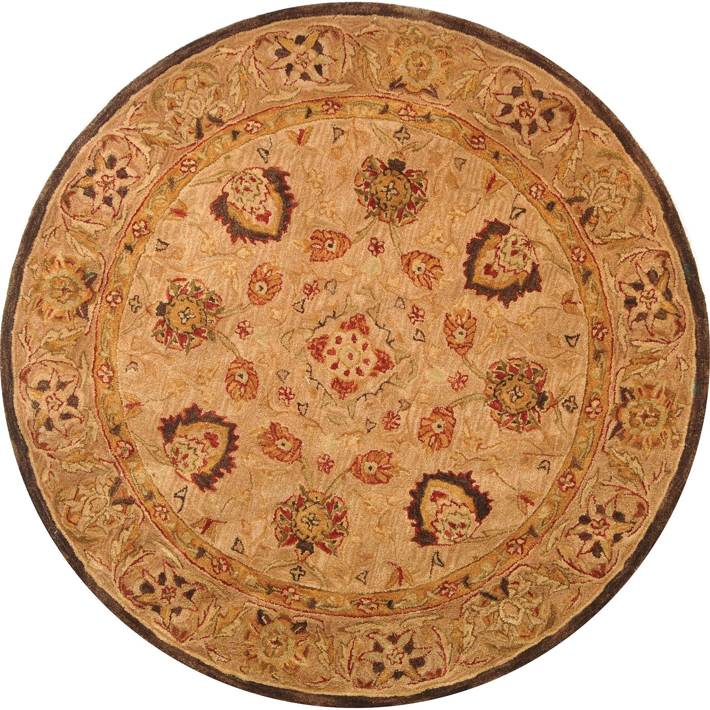 Tapis oriental traditionnel SAFAVIEH en laine filée à la main, Anatolie Renelle, fait main