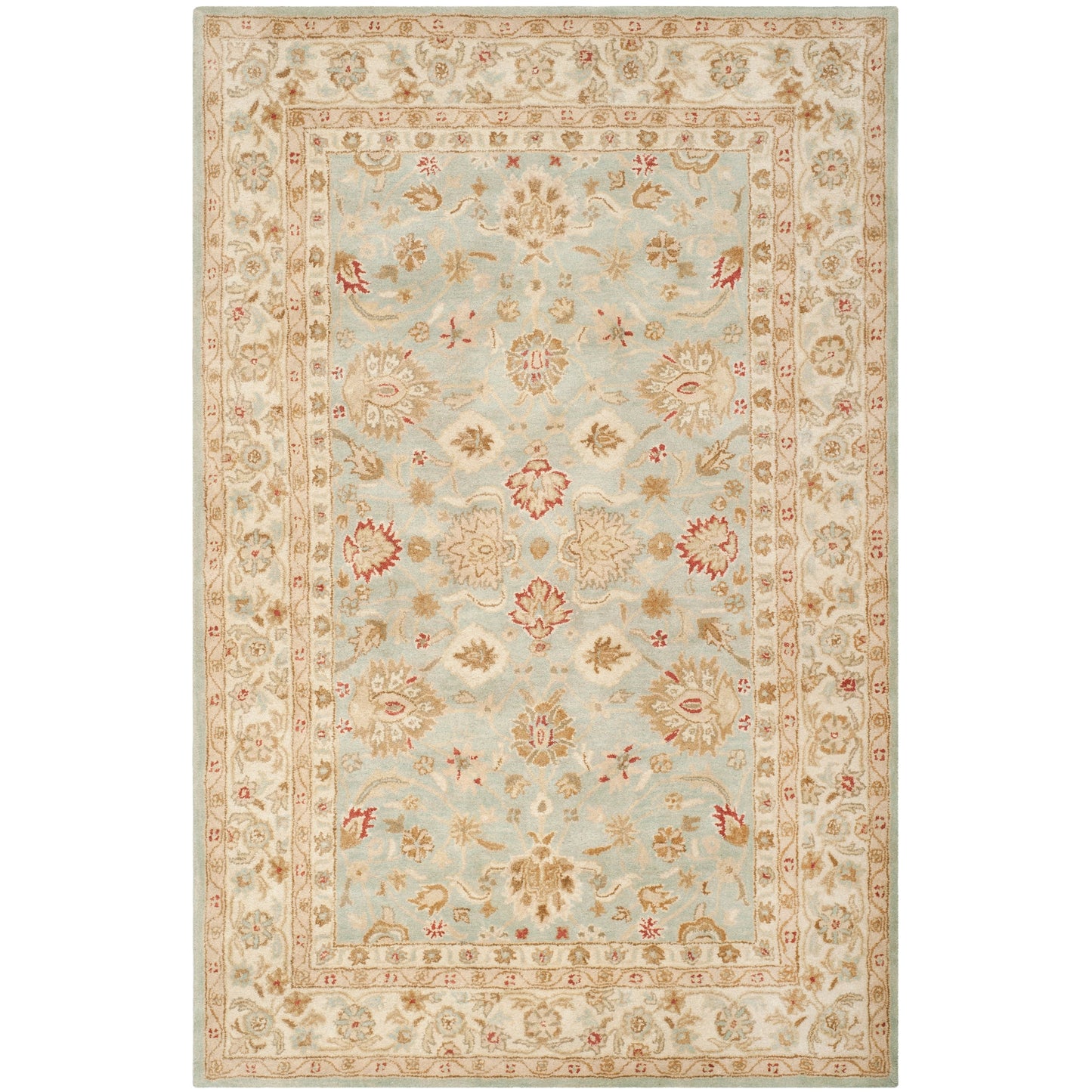 Tapis de sol traditionnel oriental en laine Maysoun fait main SAFAVIEH, style antique