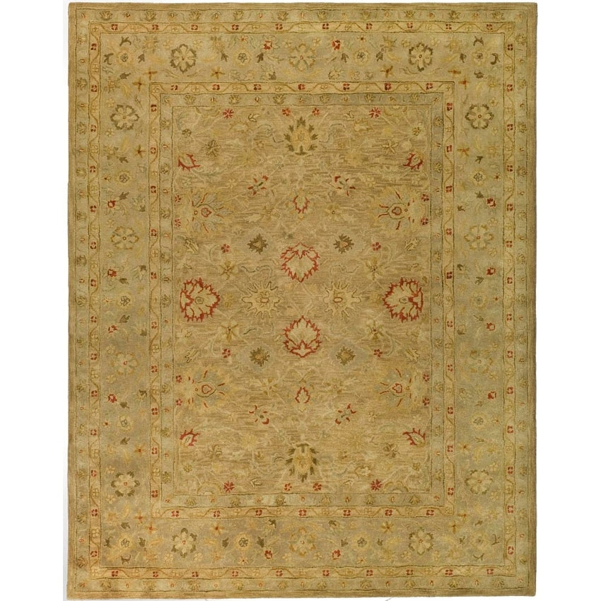 Tapis de sol traditionnel oriental en laine Maysoun fait main SAFAVIEH, style antique