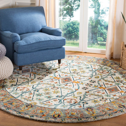 Tapis SAFAVIEH fait main en laine Aspen Elerte Boho Tribal