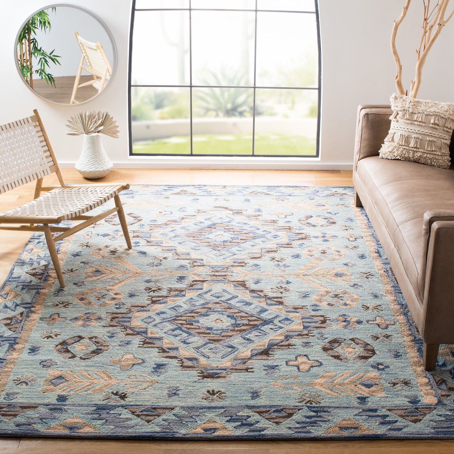 Tapis SAFAVIEH fait main en laine Aspen Ermira Boho Tribal