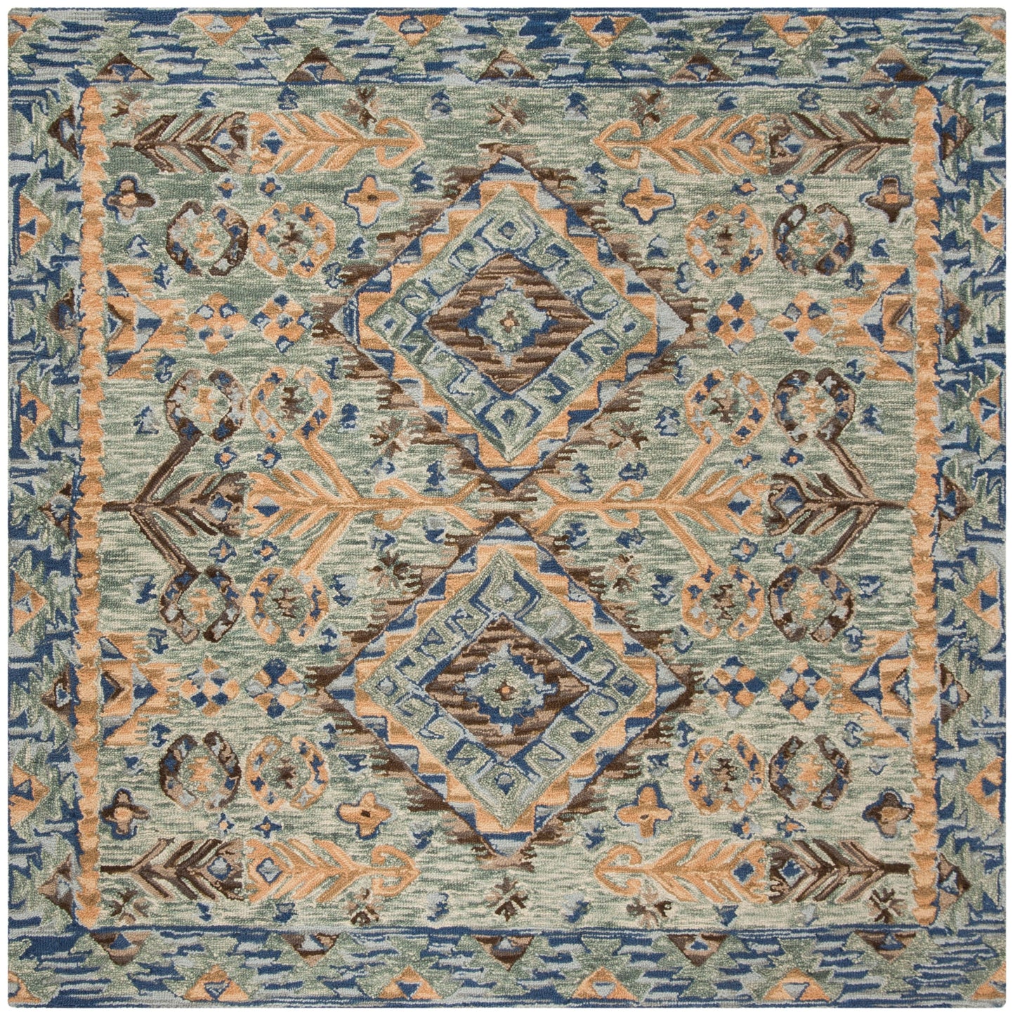 Tapis SAFAVIEH fait main en laine Aspen Ermira Boho Tribal