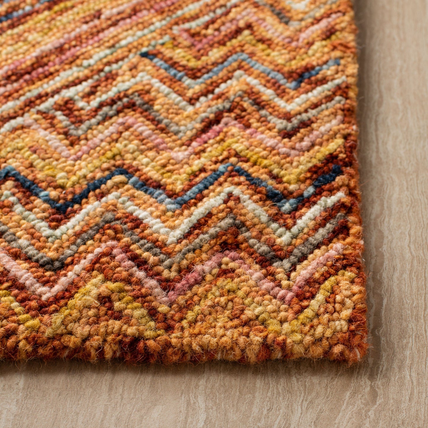 SAFAVIEH Laine Aspen faite à la main Esperanca Bohème et Tribale Éclectique