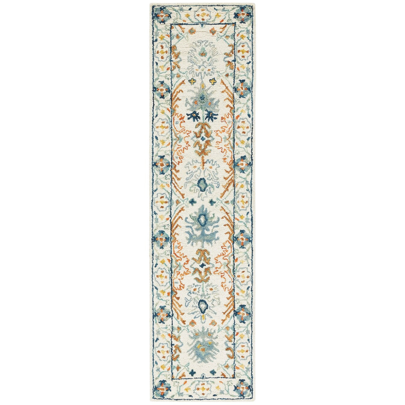 SAFAVIEH Tapis tribal en laine Aspen Gerjanne Boho fait à la main