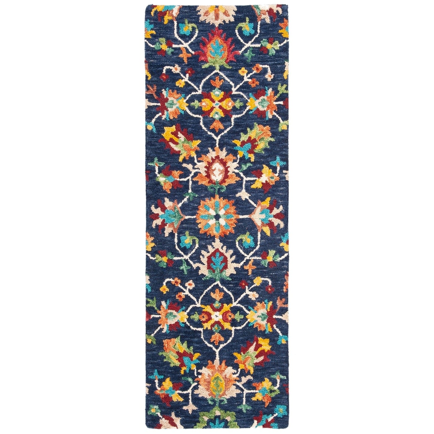 Tapis en laine Aspen Guldeniz Boho Tribal fait main SAFAVIEH