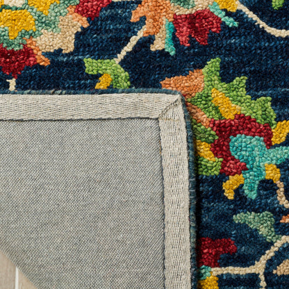 Tapis en laine Aspen Guldeniz Boho Tribal fait main SAFAVIEH