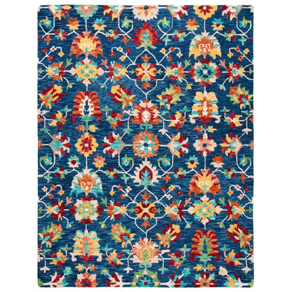 Tapis en laine Aspen Guldeniz Boho Tribal fait main SAFAVIEH