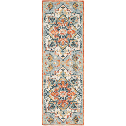 Tapis en laine Aspen Hagar Boho Medallion fait main SAFAVIEH