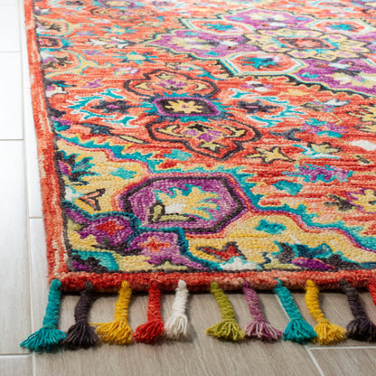 Tapis SAFAVIEH fait main en laine Aspen Irmingard Boho Tribal à médaillon