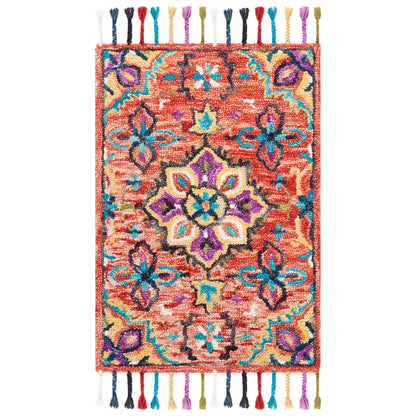 Tapis SAFAVIEH fait main en laine Aspen Irmingard Boho Tribal à médaillon