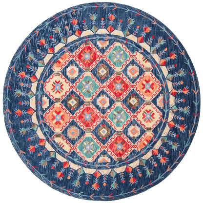 Tapis en laine Aspen Kuang Boho Tribal fait main SAFAVIEH