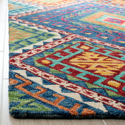 Tapis en laine Aspen Marisca Boho Tribal fait main SAFAVIEH