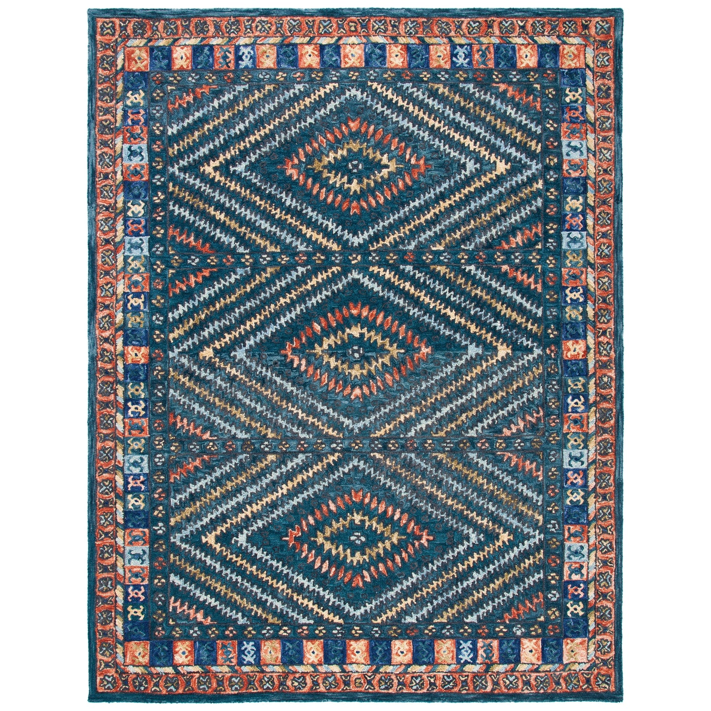 Tapis SAFAVIEH en laine Aspen Wubbine marocain bohème fait main