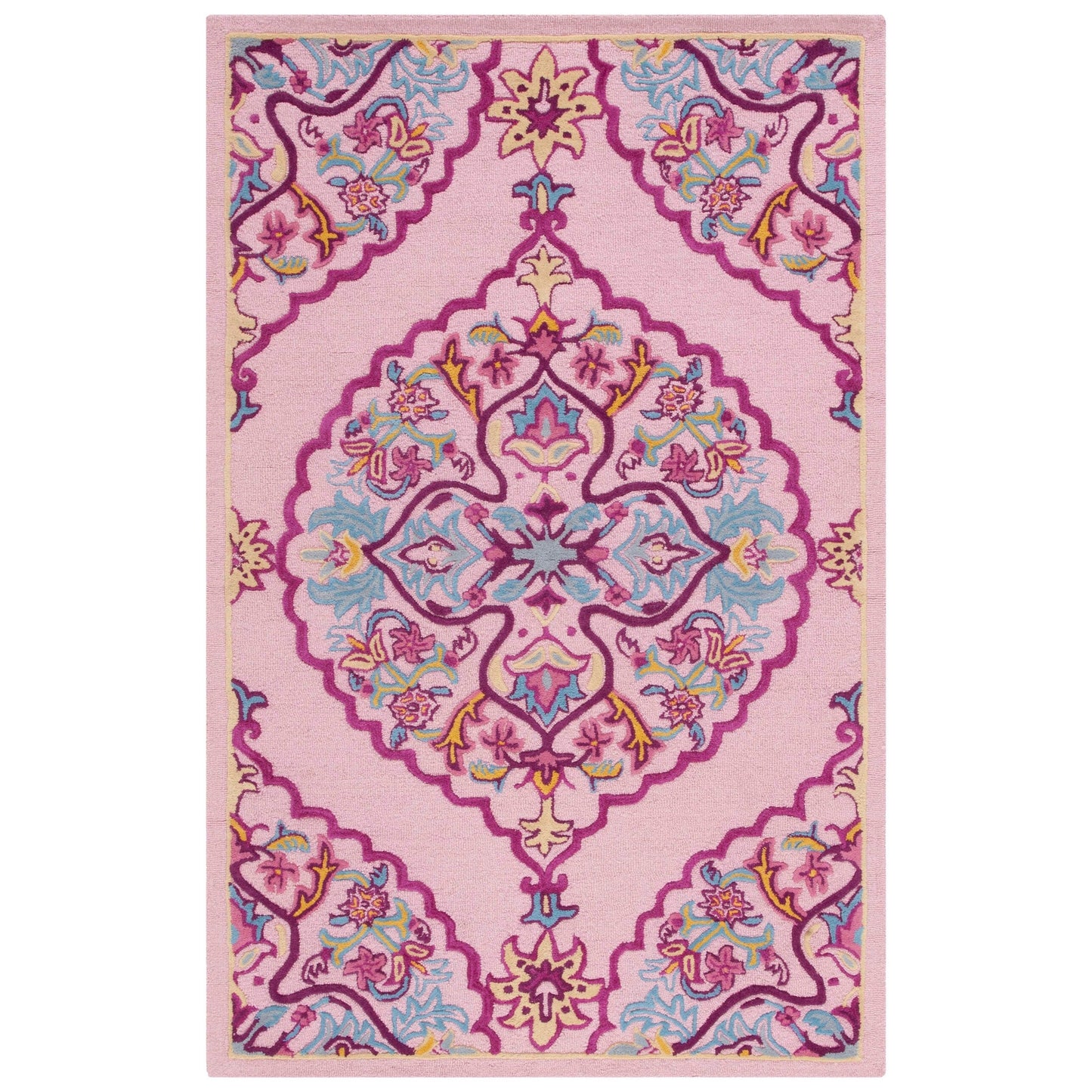 Tapis en laine SAFAVIEH fait main Bellagio Cailin Medallion