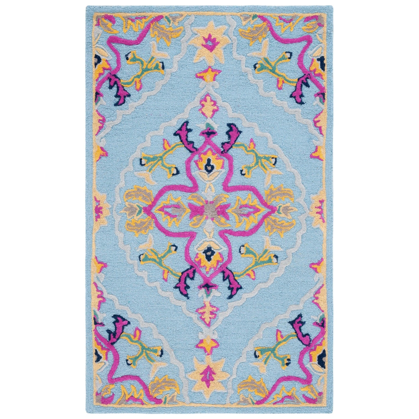 Tapis en laine SAFAVIEH fait main Bellagio Cailin Medallion