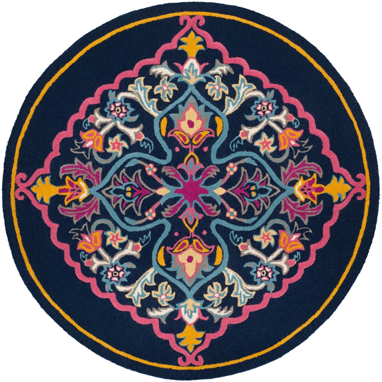 Tapis en laine SAFAVIEH fait main Bellagio Cailin Medallion