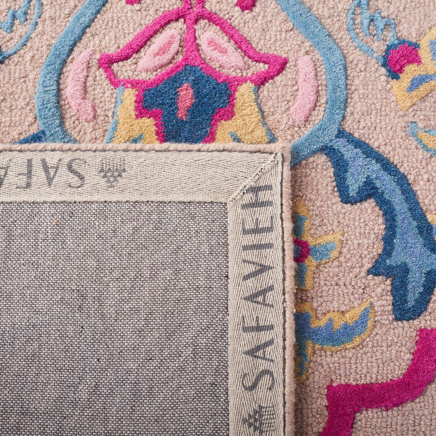 Tapis en laine SAFAVIEH fait main Bellagio Cailin Medallion