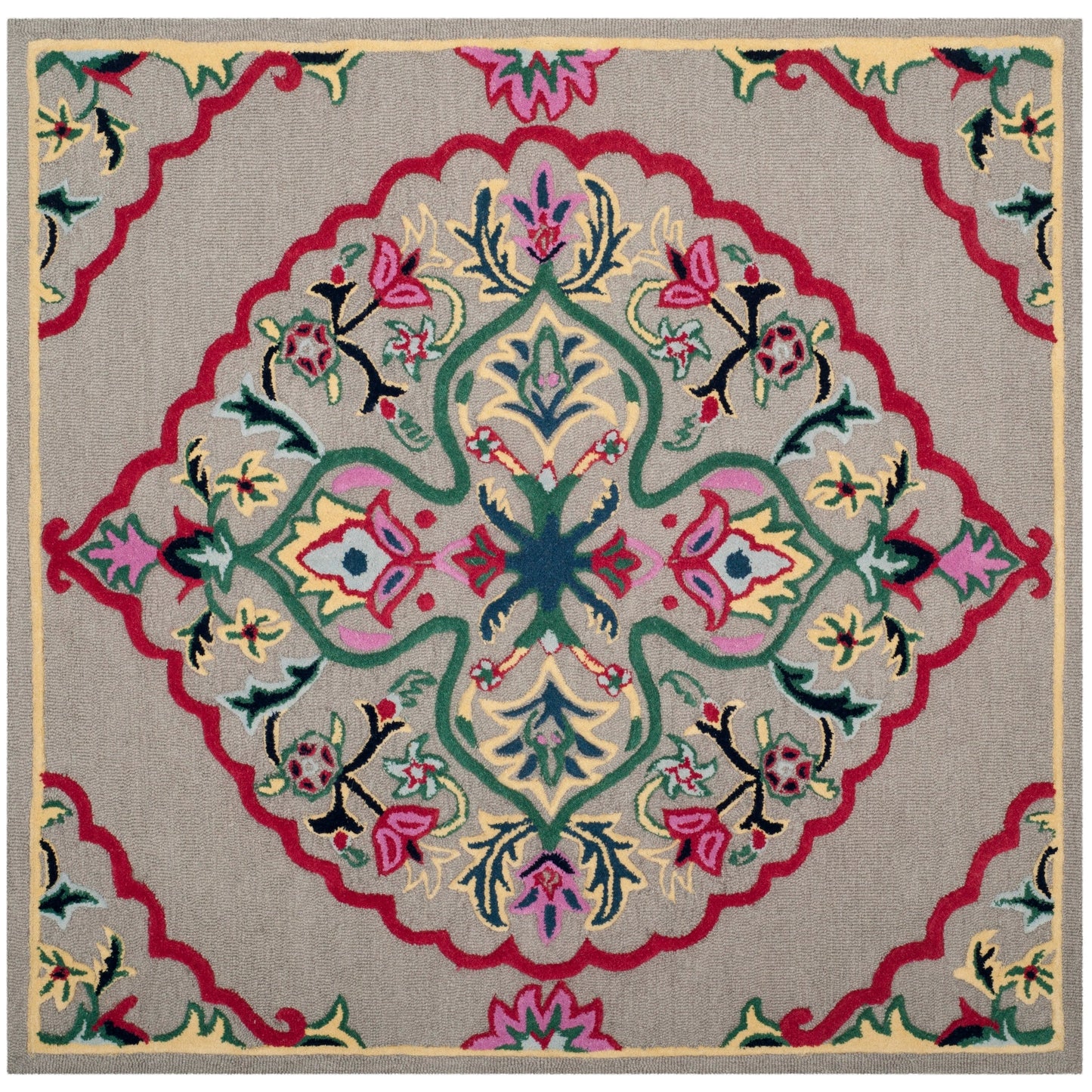 Tapis en laine SAFAVIEH fait main Bellagio Cailin Medallion