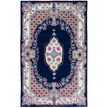 Tapis en laine SAFAVIEH fait main Bellagio Tatevik à médaillon oriental