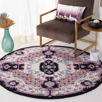 Tapis en laine SAFAVIEH fait main Bellagio Tatevik à médaillon oriental
