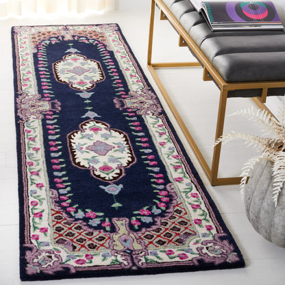 Tapis en laine SAFAVIEH fait main Bellagio Tatevik à médaillon oriental