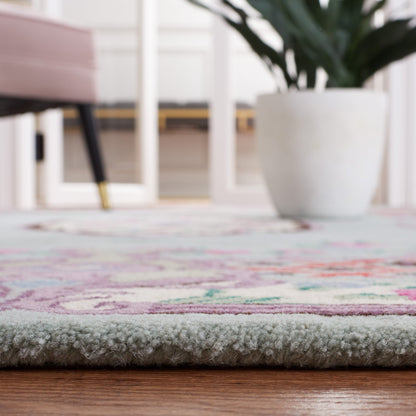 Tapis en laine SAFAVIEH fait main Bellagio Tatevik à médaillon oriental