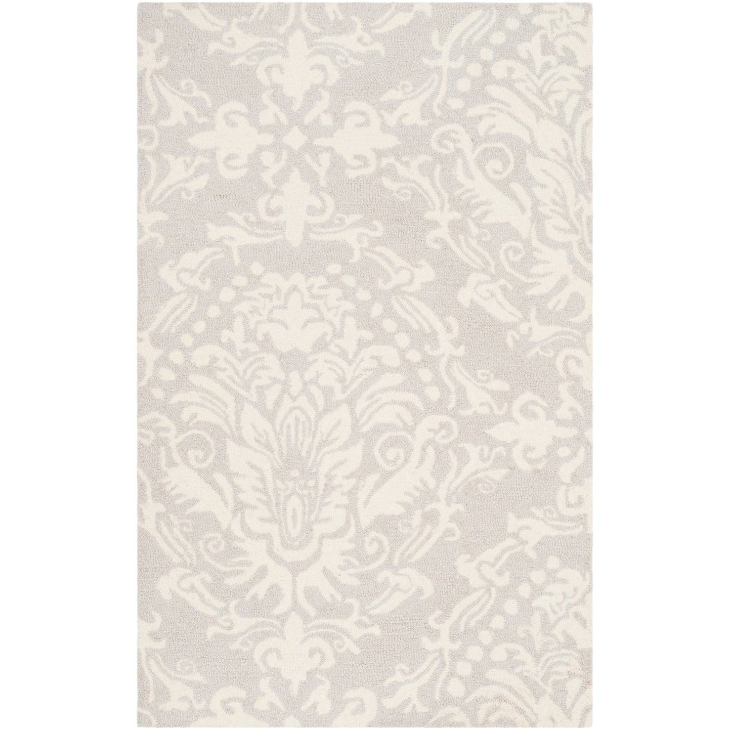 Tapis en laine moderne à motif floral Ambroisine fait main SAFAVIEH